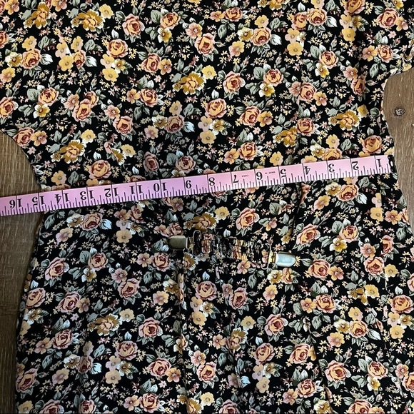 VINTAGE 90s My Michelle Floral midi dress Size 9/10 fits like a small - Picture 14 of 14